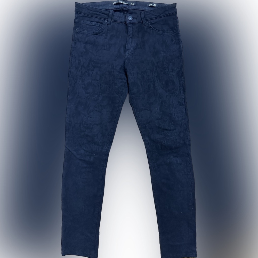Zara Woman Premium Denim Collection Black Size 4